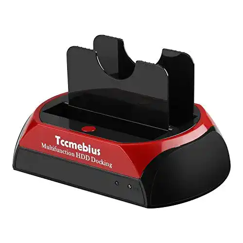 Festplatten-Dockingstation Tccmebius USB 2.0 für IDE und SATA