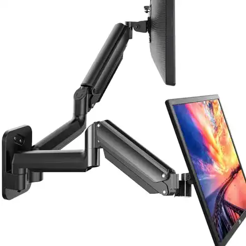 Huanuo Monitor Wandhalterung für 2 Monitore, 17-32 Zoll, VESA 75/100