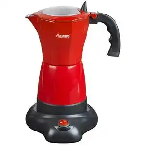 Elektrischer Espressokocher von Bestron Moka-Design für 6 Tassen