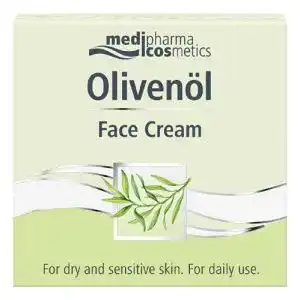 Olivenöl-Creme von Medipharma Cosmetics für Gesichtspflege 50 ml