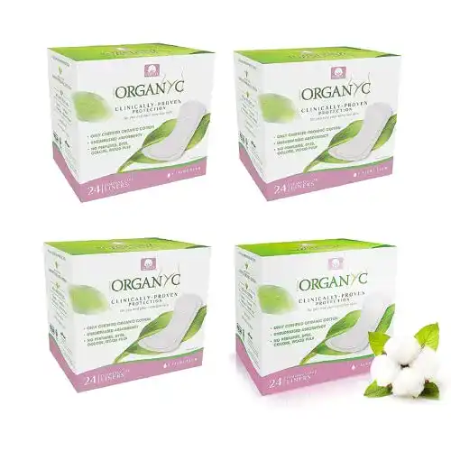 Slipeinlagen aus Bio-Baumwolle von Organ(y)c, Pocket Slipeinlagen