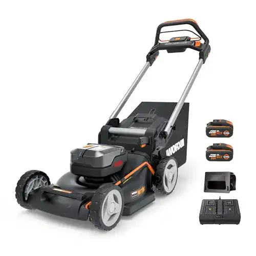 Akku-Rasenmäher mit Radantrieb Worx WG749E 40V