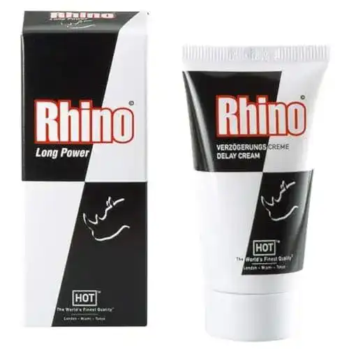 Penis-Creme Hot Rhino Long Power Cream 30 ml im 1er Pack