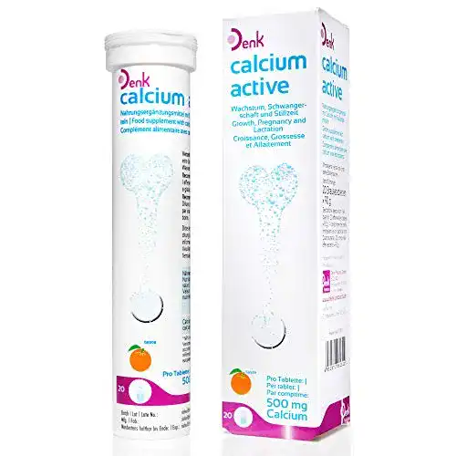 Calcium Brausetabletten von Denk – Calcium Active für Gesundheit