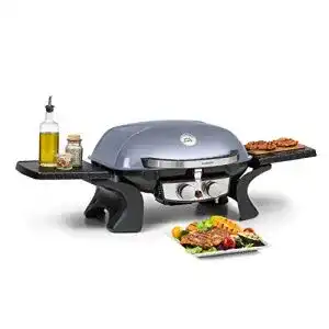 Gas-Kugelgrill Klarstein Parforce Duo mit 4,4 kW und 2 Brennern