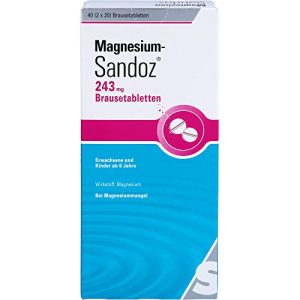 Magnesium Brausetabletten Sandoz 243 mg 40 Stück