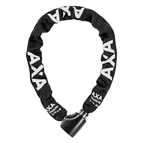 Axa Absolute 9-90 Kettenschloss, 90 cm Länge, Sicherheitsstufe 14
