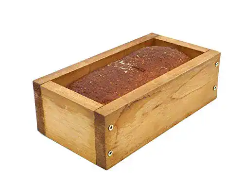 Holzbackrahmen Generic Holzwerk Premium Brotbackform aus Ahornholz
