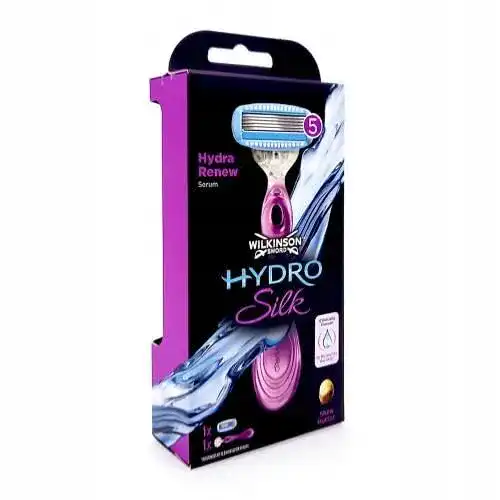 Wilkinson Sword Hydro Silk Damenrasierer mit Halterung und Klinge