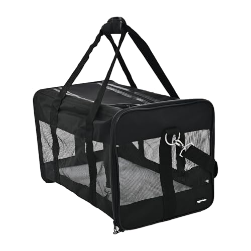 Hundebox Amazon Basics Haustiertragetasche für Hunde in Größe L
