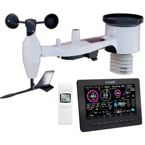 Wetterstation WLAN Ecowitt Wireless Wi-Fi Wetterstation
