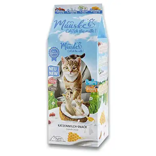 Katzenmilch Muuske CATch the milk in 4 Geschmacksrichtungen