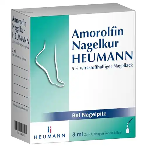Amorolfin Nagellack Heumann 5% zur Behandlung von Nagelpilz