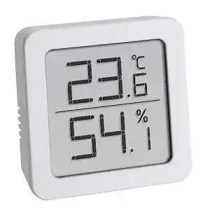 TFA Dostmann Digitales Thermo-Hygrometer zur Raumklimakontrolle