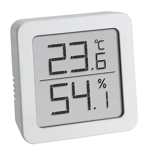 TFA Dostmann Digitales Thermo-Hygrometer zur Raumklimakontrolle