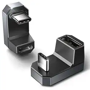 USB-C Verlängerungskabel 180 Grad Adapter Set mit Typ C und USB A