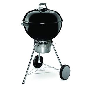 Weber Holzkohlegrill Original Kettle Premium 57 cm Schwarz