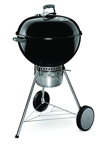 Weber Holzkohlegrill Original Kettle Premium 57 cm Schwarz