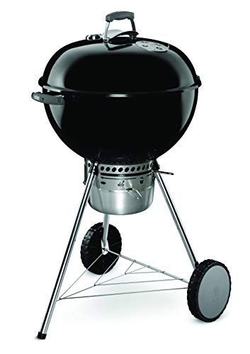 Weber Holzkohlegrill Original Kettle Premium 57 cm Schwarz