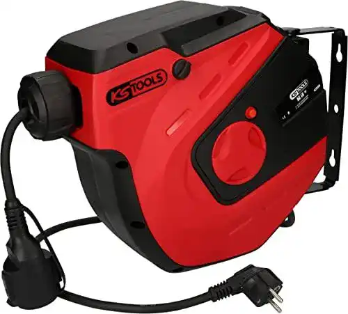 Kabeltrommel Automatik KS Tools 150.4217 mit 15m Kabel