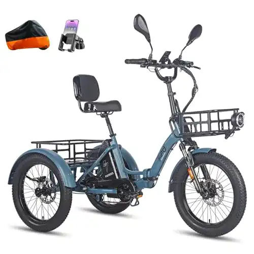 E-Bike Dreirad Fafrees F20 Mate 2025 mit 48V Akku und hydraulischen Bremsen