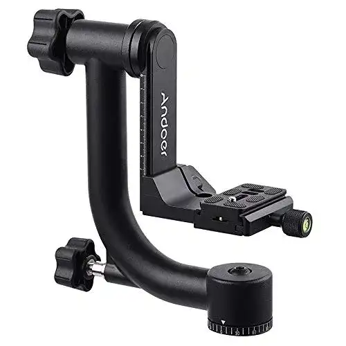 Gimbal-Stativkopf für DSLR-Kameras von Andoer