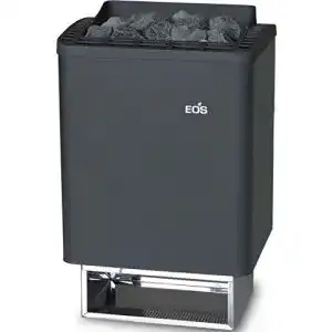 Eos Saunaofen 6 kW Anthrazit-Perleffekt für Wandmontage