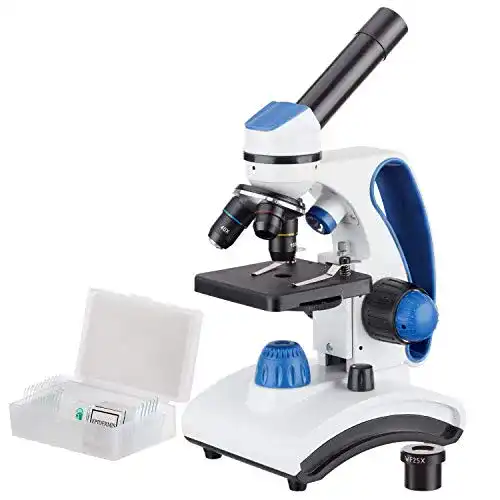 AmScope M162C-2L-PB10 Mikroskop mit Dual-Licht und Glaslinse
