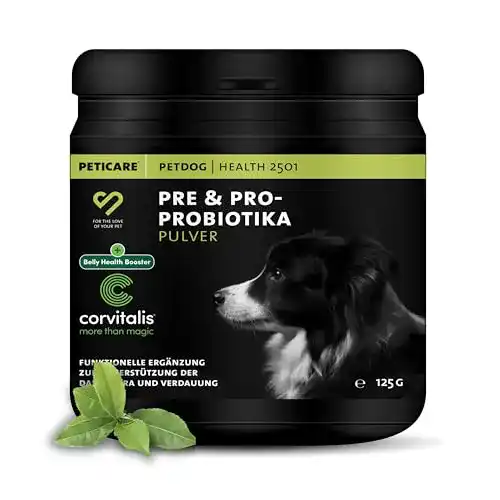 Probiotika und Präbiotika Pulver für Hunde von Peticare