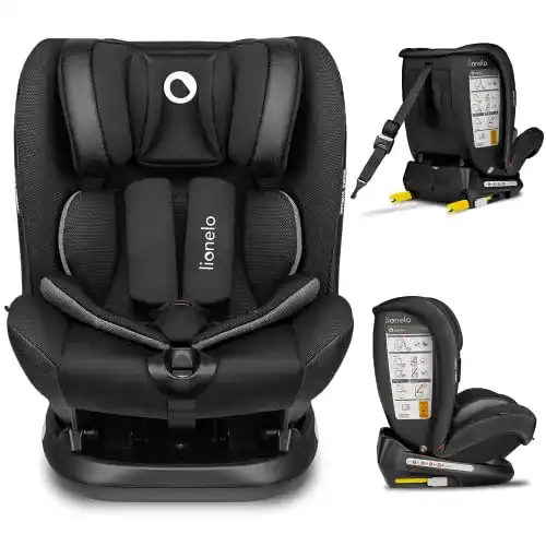 Lionelo Oliver Kindersitz für Kinder von 9 bis 36 kg mit Isofix