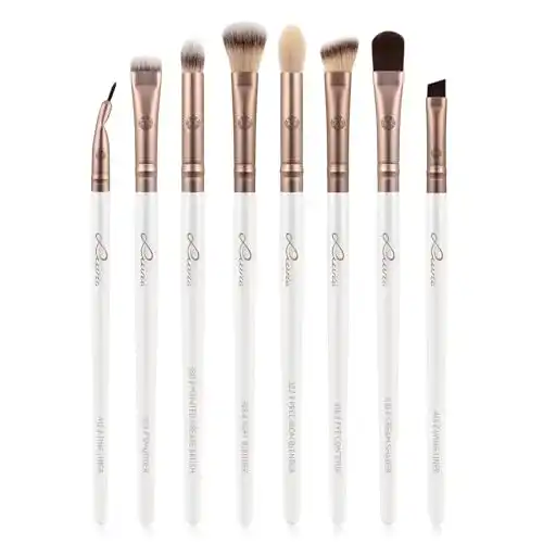Luvia Augenpinsel-Set für Lidschatten und Concealer