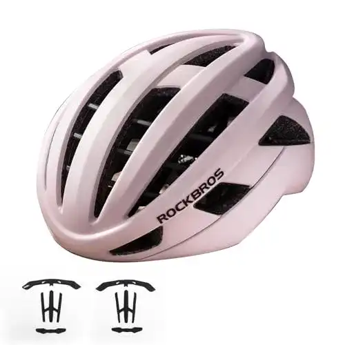 Rockbros Fahrradhelm mit integriertem Schutz für City und Rennrad