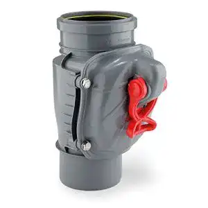 Rückstauklappe Karmat Ø110 mm ZB110 vertikal für Abwasser