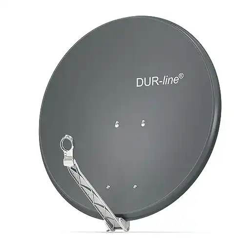 DUR-line Satellitenschüssel 80 cm für optimalen Empfang