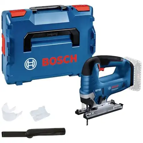 Bosch Akku-Stichsäge GST 18V-125 B mit Bügelhandgriff und Neigungsschnitten