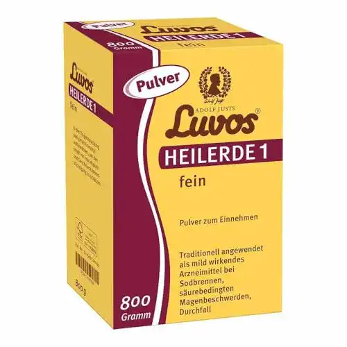 Heilerde Luvos 1 fein 800 g für natürliche Hautpflege und Gesundheit
