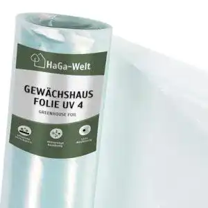 Gewächshausfolie HaGa UV4 für Folientunnel und Treibhaus