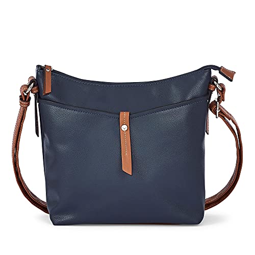 Umhängetasche Damen Tom Tailor Novara Crossbody in Blau