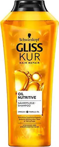 Gliss Kur Oil Nutritive Shampoo 400 ml für strapaziertes Haar