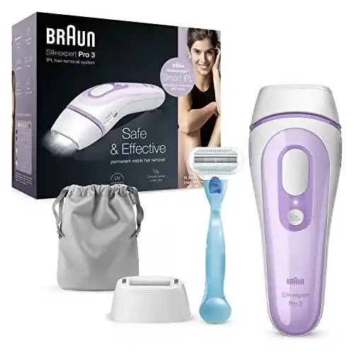 Braun IPL Silk Expert Pro 3 Haarentfernungsgerät für effektive Haarentfernung