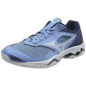 Volleyballschuh Damen Mizuno Wave Phantom 2 in Dellarblue/Weiß, 38 EU