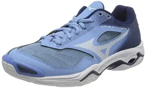 Volleyballschuh Damen Mizuno Wave Phantom 2 in Dellarblue/Weiß, 38 EU