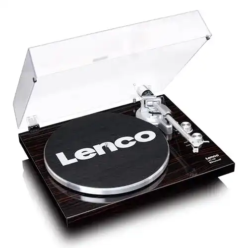 Vollautomatischer Lenco LBT-188 Plattenspieler mit Bluetooth-Funktion