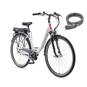 E-Bike mit Nabenschaltung von Telefunken für Damen, 28 Zoll, Elektrofahrrad