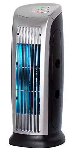 Ionisator von Sichler Haushaltsgeräte: Ozonfreier Luftreiniger mit UV-Licht