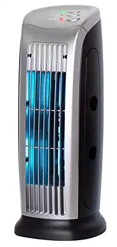 Ionisator von Sichler Haushaltsgeräte: Ozonfreier Luftreiniger mit UV-Licht