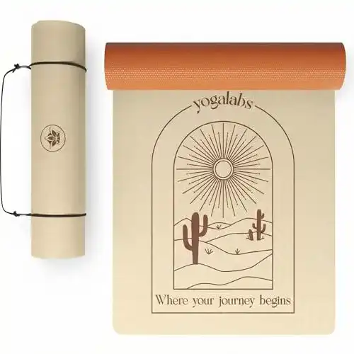 Yogamatte TPE Yogalabs Premium Yoga-Matte ECO TPE 185x60x0,6cm