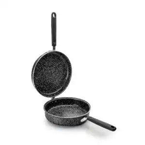 Omelette-Pfanne Ibili 24 cm – Tortilla-Pfanne aus Aluminium mit Anti-Haft-Beschichtung