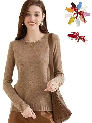 Kaschmirpullover für Damen von Chanyarn aus 100% reinem Kaschmir