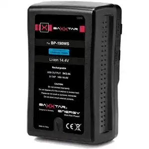 V-Mount Akku Baxxtar PRO mit LG Zellen für Videoproduktion